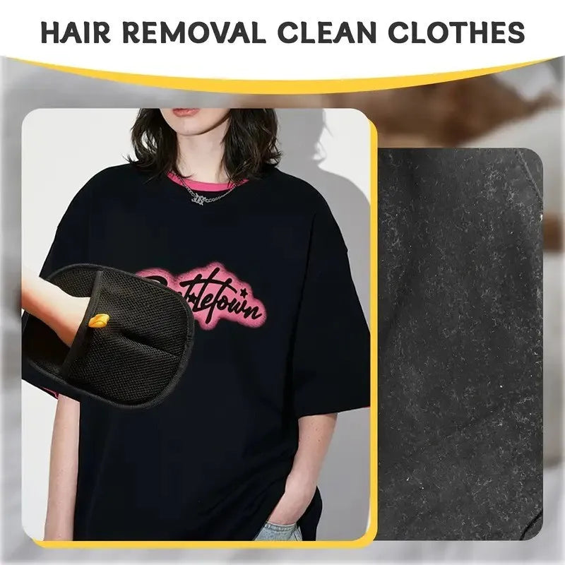 Pet Hair and Yarn Gloves for Cleaning Cat Hair Double Brush Design Can Be Reused To Improve Your Home Comfort and Cleanliness Velareskin